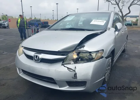 2011 Honda Civic Gx из США, поврежденный, VIN 19XFA4F57BE000010